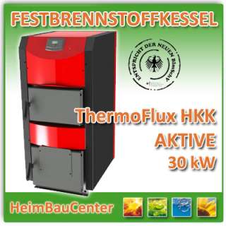 Festbrennstoffkessel ThermoFlux HKK AKTIVE 30 kW  