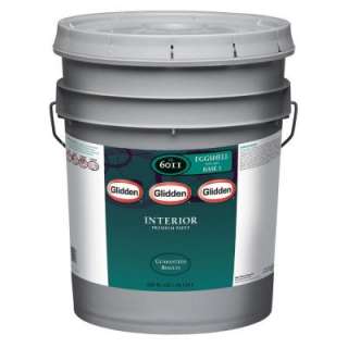 Glidden Premium 5 Gallon Eggshell Latex Interior Paint GLN6012 05 at 