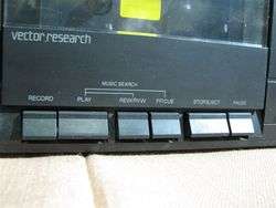   Vector Research VMC 100 High End Boombox w/ Detachable Speakers  