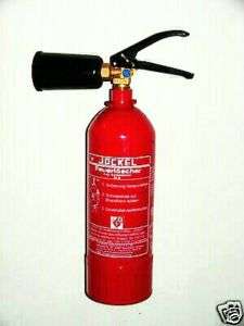 Jockel CO2 Feuerlöscher Co2 Löscher 2 kg, Baujahr 2007  