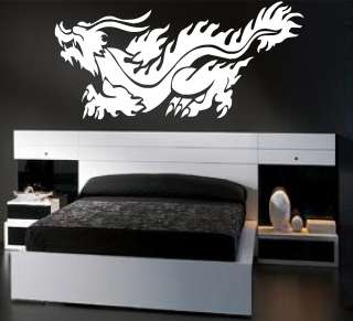 LARGE Oriental Dragon Vinyl Wall Decal *25 Colors*  