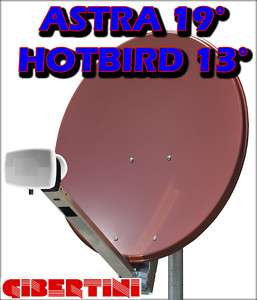 Sat Spiegel GIBERTINI 85 für 2 Satelliten ASTRA HOTBIRD  