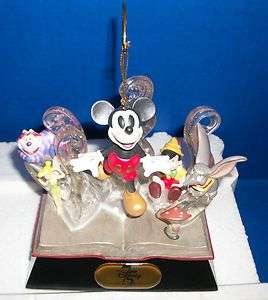 DISNEY MICKEY & CHARACTERS CERAMIC FIGURINE SET   LIMITED EDITION 