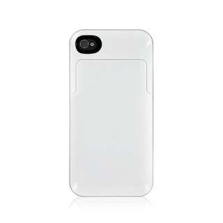 Mophie Juice Pack Plus External Battery Case for iPhone 4 / 4S (White 