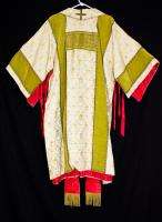 HIGH MASS SET 13pc Chasuble Cope Humeral Veil Dalmatic Priest 