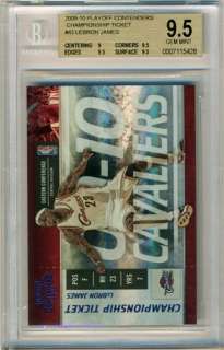   PLAYOFF CONTENDERS 1OF1 CHAMPIONSHIP TICKET BGS 9.5 REAL 1/1  