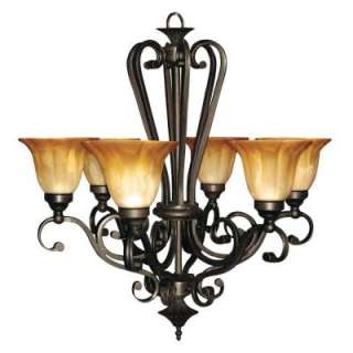   Collection 6 Light 35. Hanging Chandelier 94836 6VB 