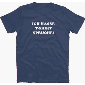 ICH HASSE T SHIRT SPRÜCHE Kinder T Shirt 104 164  Sport 