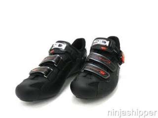 NEW SIDI GENIUS 5 PRO CARBON   Road Cycling Shoes   Black/Black  