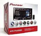 Pioneer AVH P4400BH 2 DIN 7 Motorized Touch TV Built In Bluetooth HD 