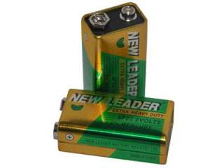 10 pcs 9V 6F22 Carbon Zinc Battery Extra Heavy Duty Battery  