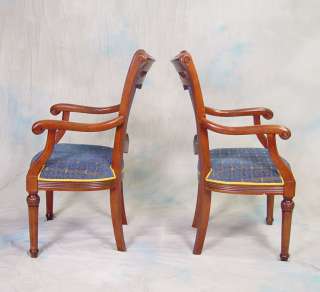 Pair of Victorian Dining Armchairs  