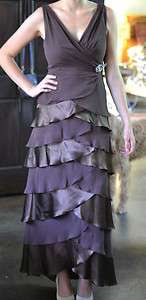 New JS Boutique Mother of The Bride Brown Dress  