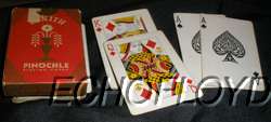 VERY OLD ZENITH PINOCHLE PLAYING CARD DECK RUSSLE NY CO  