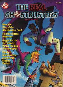 Real Ghostbusters Magazine Fall 1990 Michael Jackson ad  