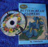 CAKEGENIE & BUTTERCREAM FLOWERS Cake decorating DVD  