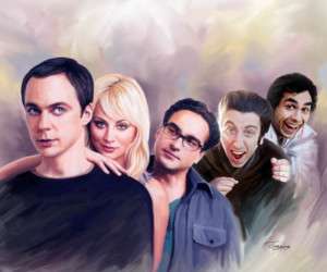 Big Bang Theory  giclee print on canvas B 0554  