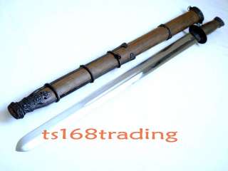 Excellent Chinese Qi jian sword high carbon steel sharp  