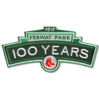 Boston Red Sox Fenway Park 100 Years Collectible Patch 813300012433 