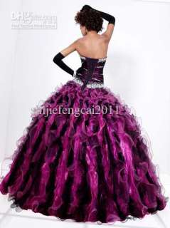 2012 Sweetheart Quinceanera dress prom ball gown pageant dress wedding 
