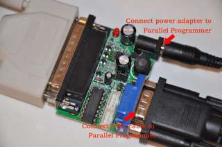Parallel Programmer Kit for burning LCD controllers  