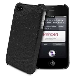 London Magic Store   Black Sparkle Glitter Case For iPhone 4S 4 S 4G 