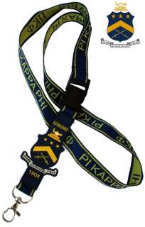 Pi Kappa Phi   Woven Lanyard with Full Color Crest  