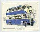 AEC Regent V british buses trade card  