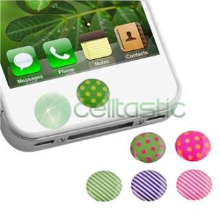 For Apple iPod Touch 8GB Pull Leather Case Pouch+Dots Home Button 