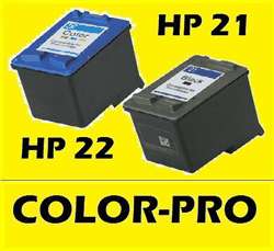 HP 21 & HP 22 Ink Cartridge for Deskjet F380 HP21 HP22  