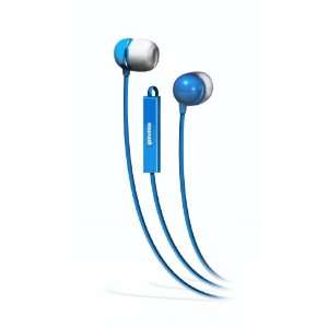    Maxell 190301 In Ear Buds with Microphone   Blue Electronics