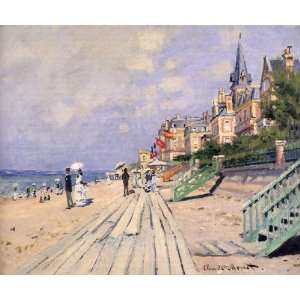 Painting Reproductions, Art Reproductions, Claude Monet, The Boardwalk 