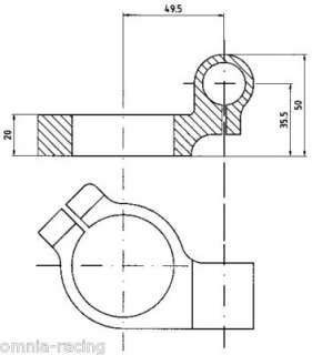   SEMIMANUBRI RIALZATI ROBBYMOTO DA 41 a 58 X VARIE MOTO