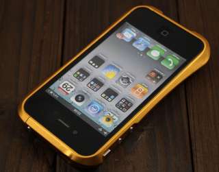 DEFF CLEAVE GIALLO ORO per apple iphone 4 4G 4s bumper custodia cover 