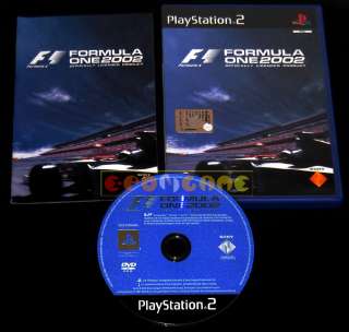 FORMULA ONE 2002 Ps2 Versione Italiana F1 ×××× DVD MINT  