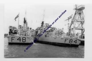 rp3231   UK Warships HMS Dundas & Exmouth   photo 6x4  