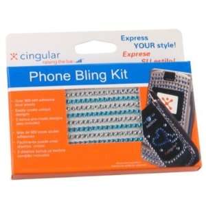  Cingular Phone Bling Kit (Blue and Clear) Electronics
