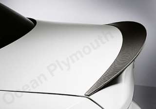 The rear spoiler is a high performance, cutting edge component that 