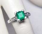 emerald and diamond set  