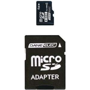  DANE ELEC DA 2IN1 4096 R MICRO SECURE DIGITAL CARDS (4 GB 
