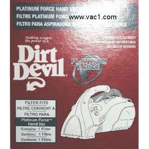 Dirt Devil Filter For Platinum Force / Power Reach Hand Vac  