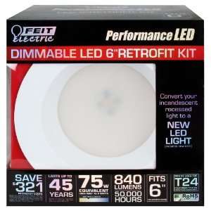 Feit Electric LEDR6/3K LED Dimmable Retrofit Kit