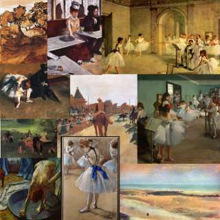 collezione stampe Degas quadri raccolta limitata  