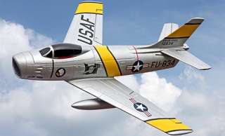 86 SABRE MICRO JET 4 CHANNEL 2.4GHZ RADIO CONTROL READY TO FLY 