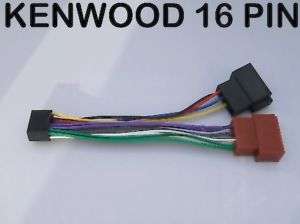   KENWOOD 16P cable iso adaptateur voiture radio faisceau