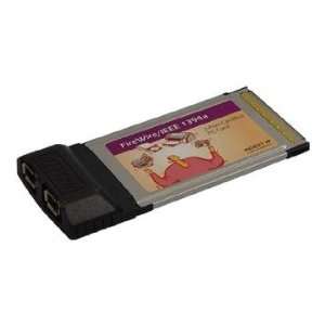  Koutech 2 Port FireWire/1394a CardBus/PCMCIA PC Card 