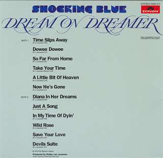  SHOCKING BLUE DREAM ON DREAMER MINI LP CD OBI