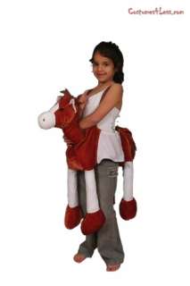 Child Horse Butterscotch Wrap n ride Costume 