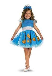 Sesame Street Frilly Cookie Monster Toddler/Child Costume for 