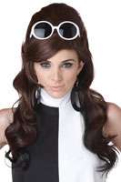 60s Bump Costume Wig (Brown/Black) listed price $23.95 Our Price $ 